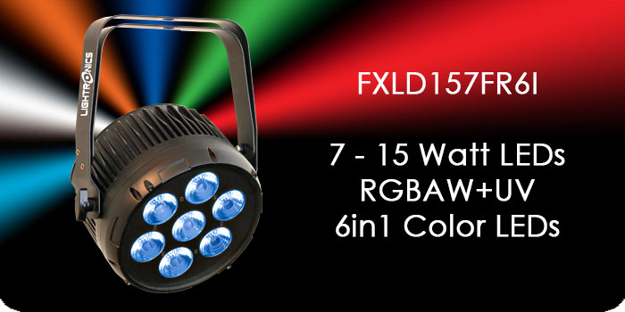 Church Theater Stage Lighting LED PAR FXLD157FR6I