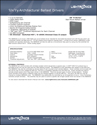 AB302D Unity Architectural Ballast Drivers - LED and Fluorescent