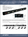 DB612 Distributed Dimming Bars Cutsheet