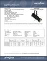 FXLE1232W Lighting Fixtures - LED based Ellipsoidal Spot